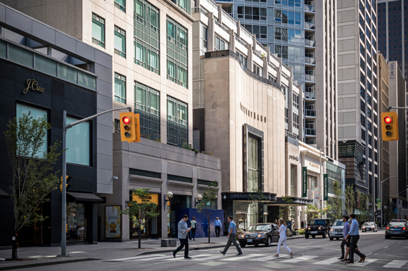 Toronto Bloor Street Mink Mile Shopping District