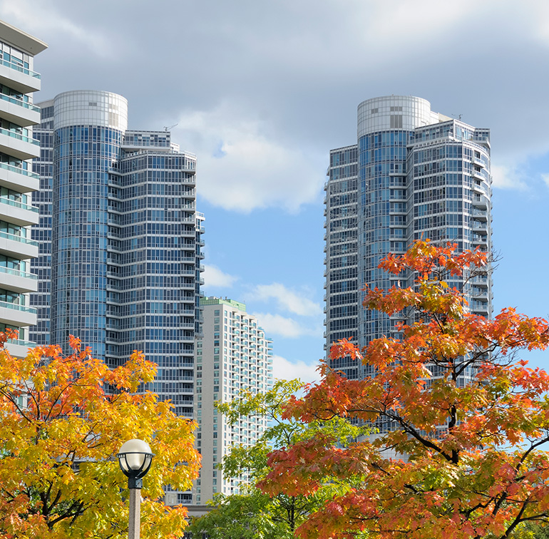 New Condo Building in Downtown Toronto