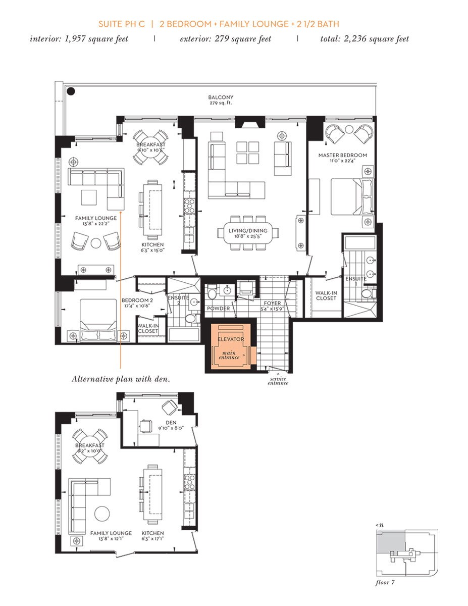 Luxury Condo Floor Plans Toronto The Davies Condo